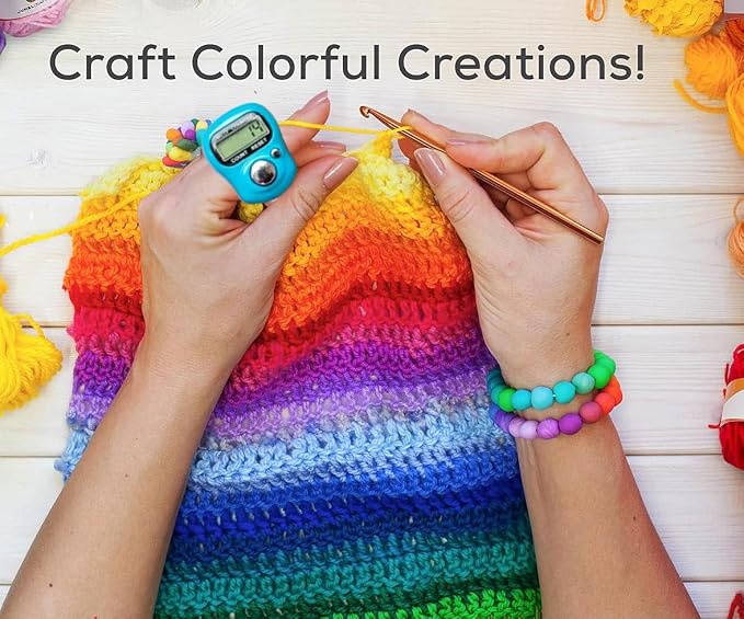 60PCS Metal Stitch Markers, Crochet Knitting Stitch Markers Yarn Row Stitch - Image 3