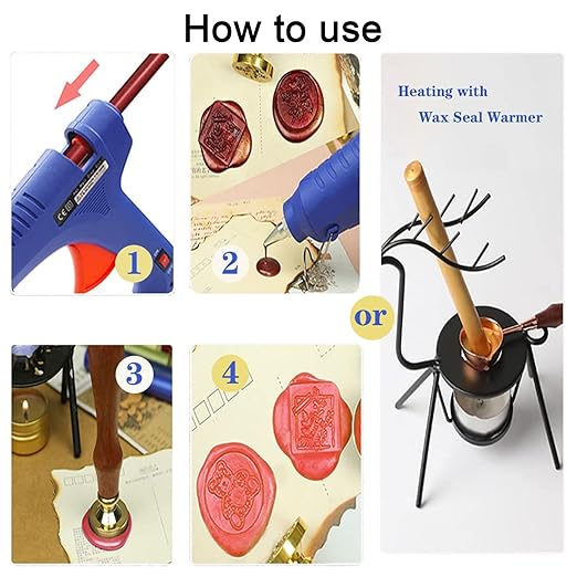 Wax Seal Stick, Ioggtser 26 PCS Mini Glue Gun Wax Seal Stick - Image 5