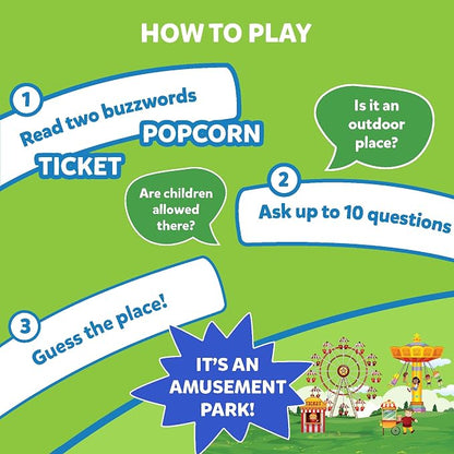 Skillmatics Guess in 10 Around Town, and Families Who Love Card Games, Board - Image 3