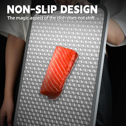 Cutting Board Double Sided, Large Size+Small Size, Food Grade Stainless steel - Image 6