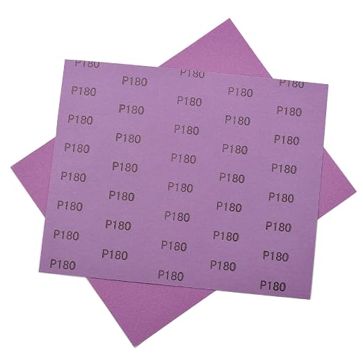 Sandpaper 10Pcs, 180 Grit Sandpaper, Wet Dry Sandpaper Sheets 9 X 11 Inch - Image 2