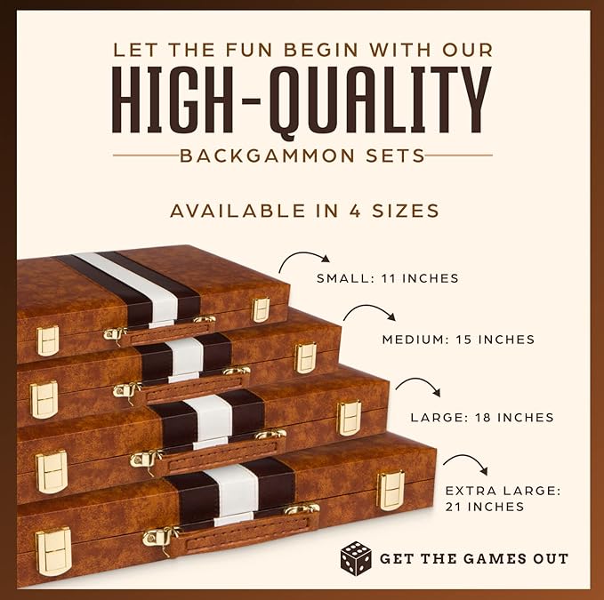 Get The Games Out Backgammon Set - Image 3