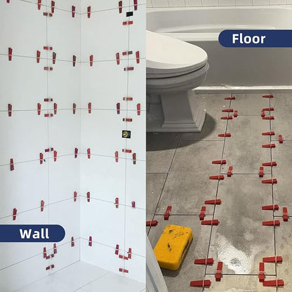 Tile Leveling System with Tile Plier, 1000-Piece Tile Spacers Clips and - Image 7
