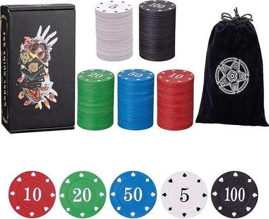 IXIGER Poker Chips, Denomination Poker Chips Set by OBEYYOURTHIRST
