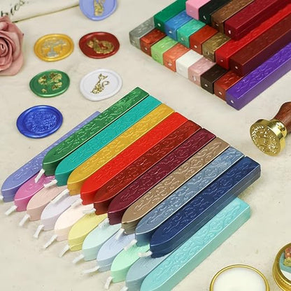 12Pcs Sealing Wax Sticks with Wicks, Packaging Decoration - Image 4