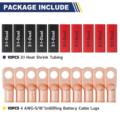haisstronica 10pcs 4 AWG - Image 4