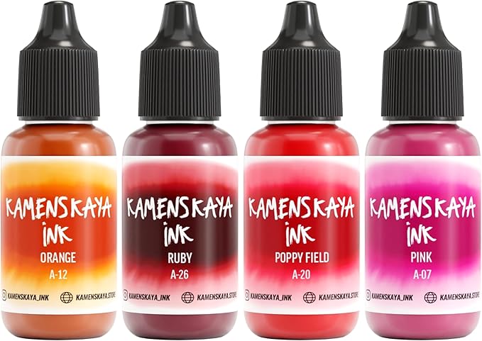 Alcohol Ink Set by Kamenskaya