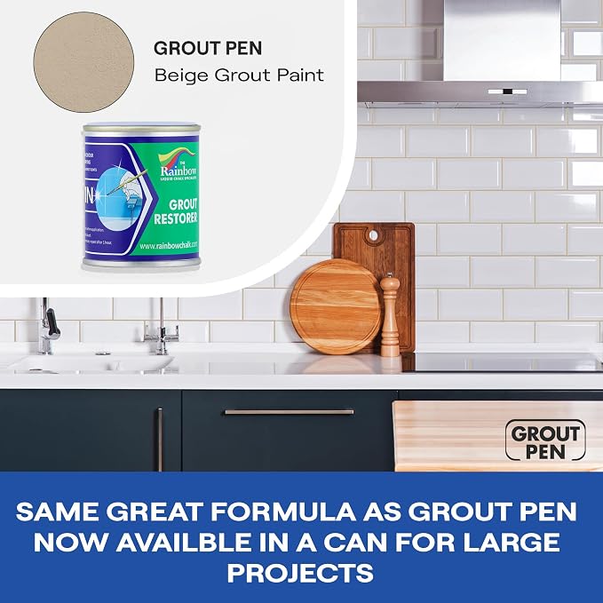 Grout Pen Beige Grout Paint: Waterproof Tile Paint Grout Refresh Restorer - Image 7