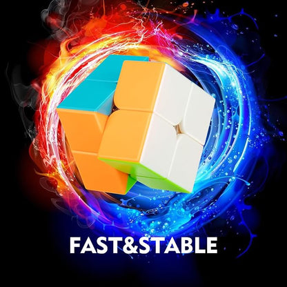 2x2 Stickerless Speed Cube Magic Puzzle Cube - Image 5