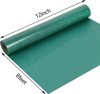 guangyintong HTV Glitter Green Roll - Image 7