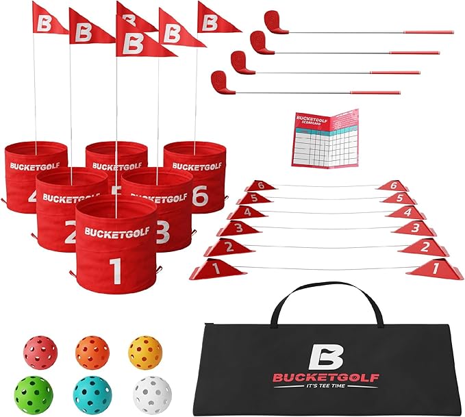 bucketgolf Game 6 Hole Bundle by BucketGolf