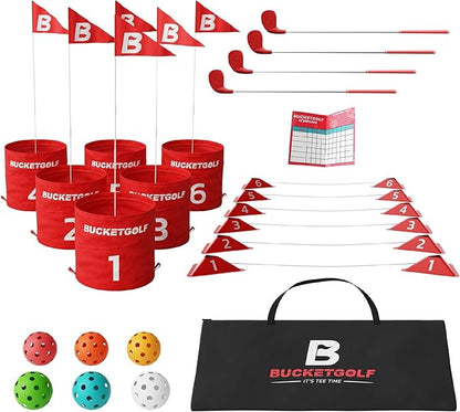 bucketgolf Game 6 Hole Bundle by BucketGolf