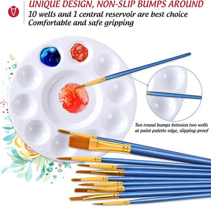 DUGATO Halloween Artist Paint Brush & Palette Set - Image 5