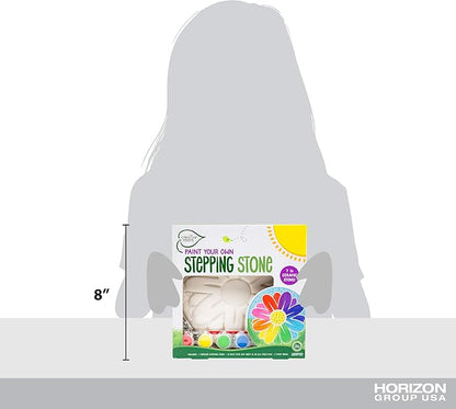 Creative Roots Mosaic Flower Garden Stepping Stone Kit, Includes 7-Inch Ceramic - Image 7