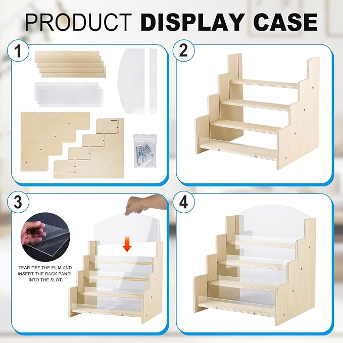 Greeting Card Display Stand, Acrylic Sticker Display Holder - Image 7