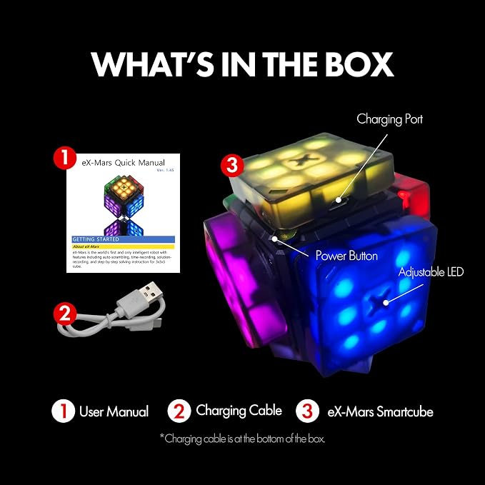 Connect | AI Robot Cube & Smart Cube, Self Scrambling STEM Cube - Image 9