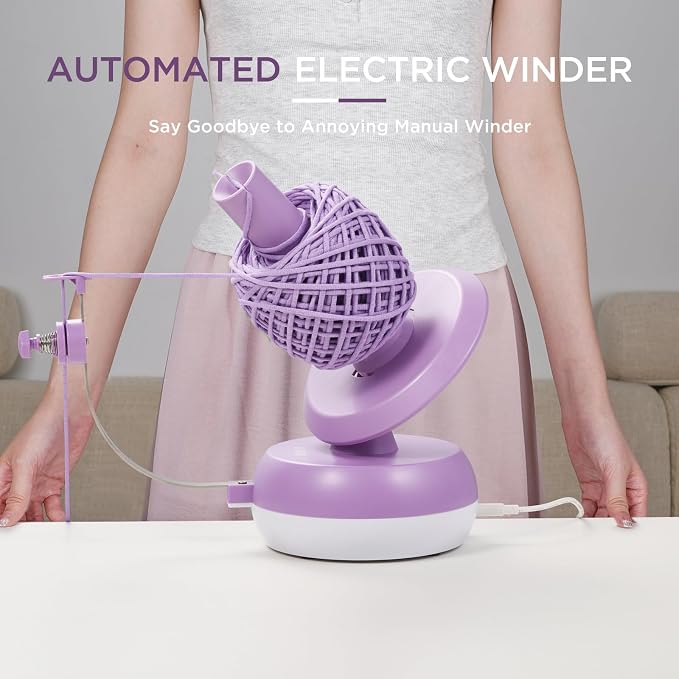 Electric Yarn Winder for Crocheting - Image 5