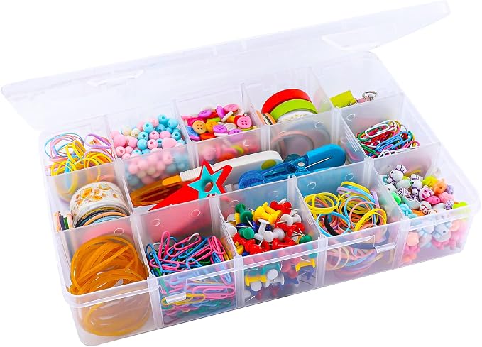 15 Large Grids Plastic Organizer Box - Image 2