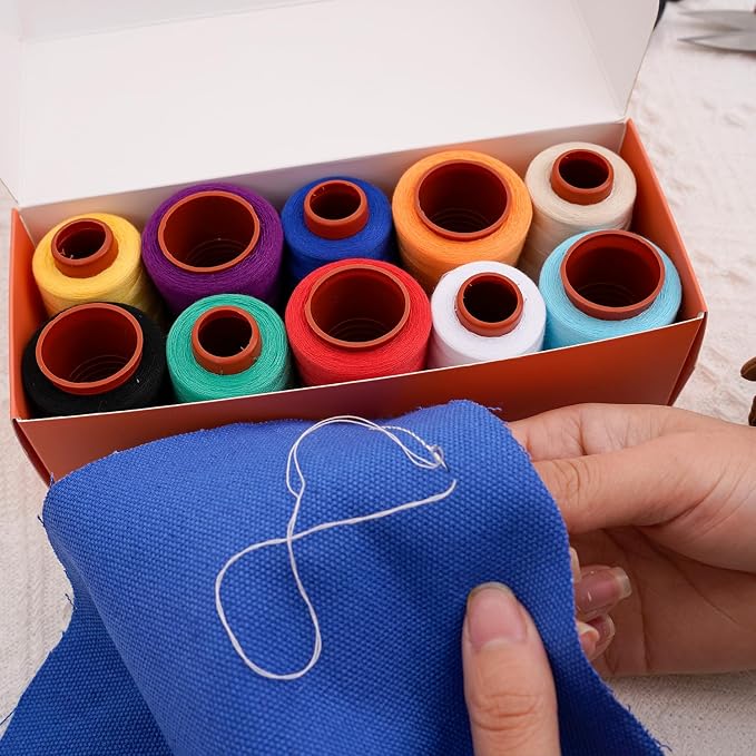 Sewing Thread Kit, All Purpose Sewing Thread 40wt, Hand Stitching - Image 5