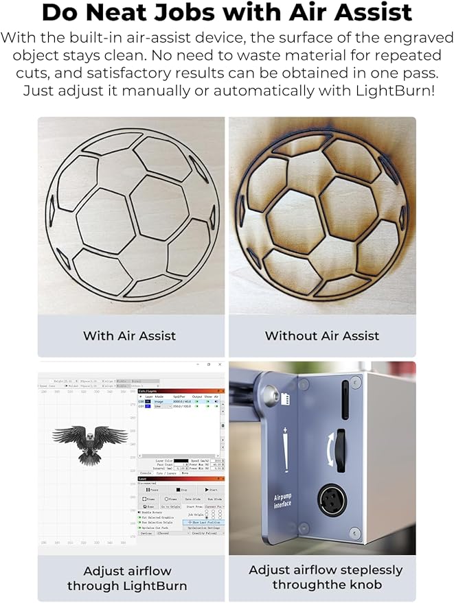 Creality 72W Output Power Laser Engraver, Falcon Pro 10W - Image 6