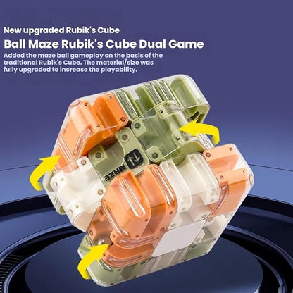 Large Labyrinth 3D Puzzle Maze Cube, 3D Magic Cube Maze Ball Puzzle, Engaging - Image 5