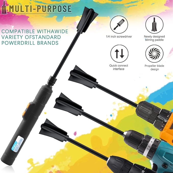 Suzzam Resin Mixer Paddles, Reusable Multipurpose - Image 6