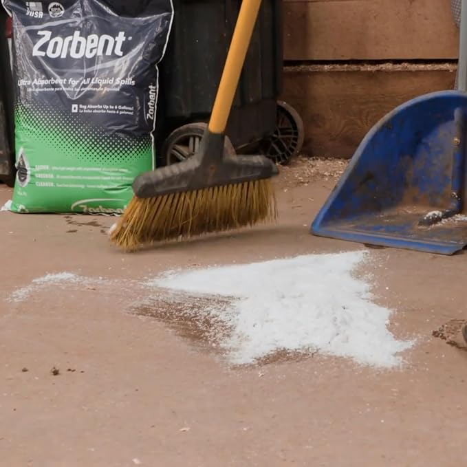 Zorbent Oil Spill Absorbent | 1 Cu Ft Bag Absorbs up to 6 Gallons of Liquid. - Image 2