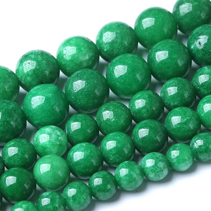 12MM Blackish Green Cloudy Chalcedony Stone Beads Round Loose Beads - Image 2