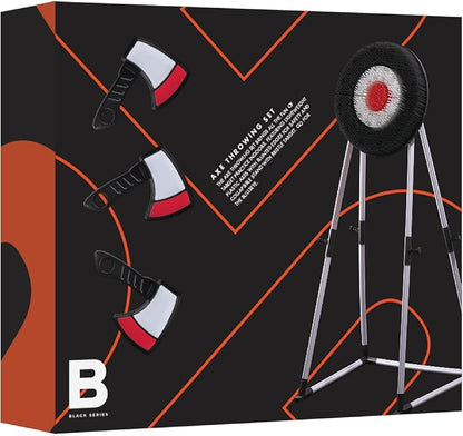 Black Series Axe Throwing Set – Indoor & Outdoor Party Game| Safe Plastic - Image 9