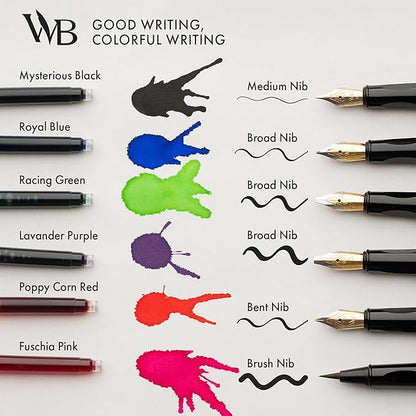Wordsworth and Black Calligraphy Pen Set - Image 3