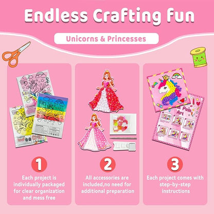 7july Unicorn Craft Box-12 Fun Arts and Crafts - Image 3