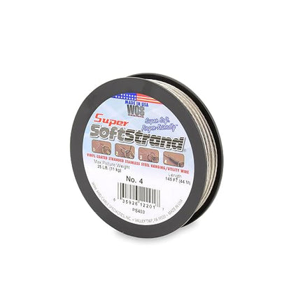 Super Softstrand, Vinyl-Coated Stranded Stainless Steel Picture Wrapping Wire by WCS