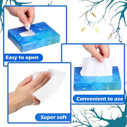 Yinder 24 Packs 960 Sheets Tissue Cube Car Facial Boxes Disposable Facial - Image 3