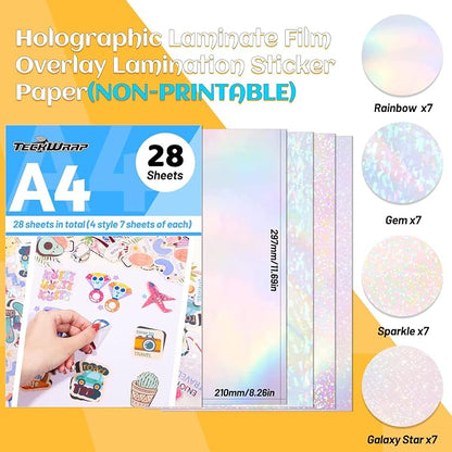 TECKWRAP Holographic Laminate Sheets - Image 2