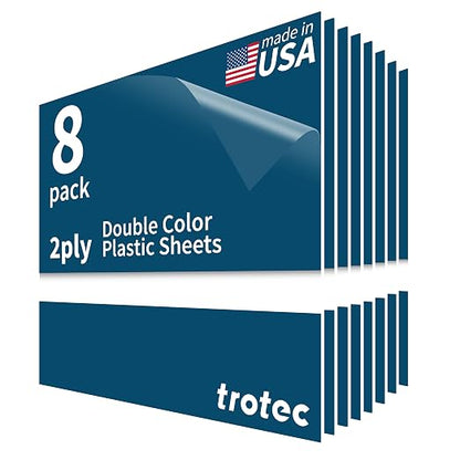 Trotec TroLase | 12"x12"x1/16", Guillotine | Made in USA by TrotecEngravingSupplies