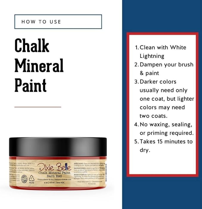 Dixie Belle Paint Company Chalk Finish Furniture Paint - Image 3