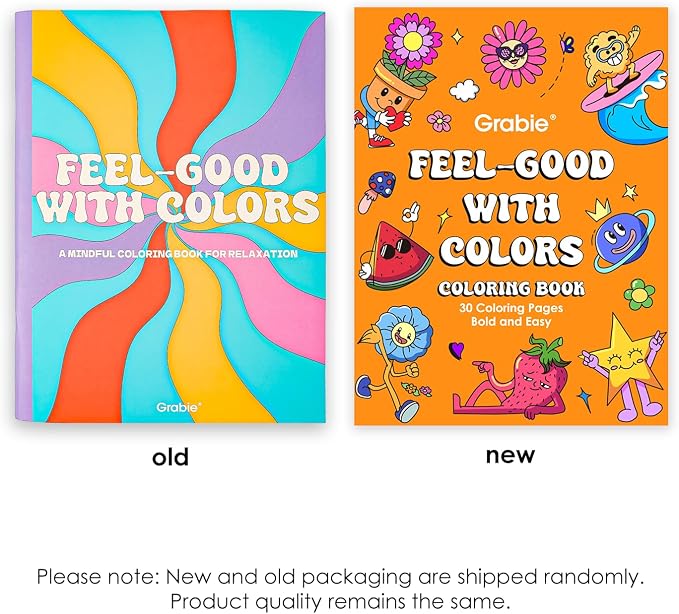 Grabie Easy Coloring Book for Adults Relaxation, Simple Mindful Coloring Pages - Image 2
