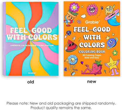 Grabie Easy Coloring Book for Adults Relaxation, Simple Mindful Coloring Pages - Image 2