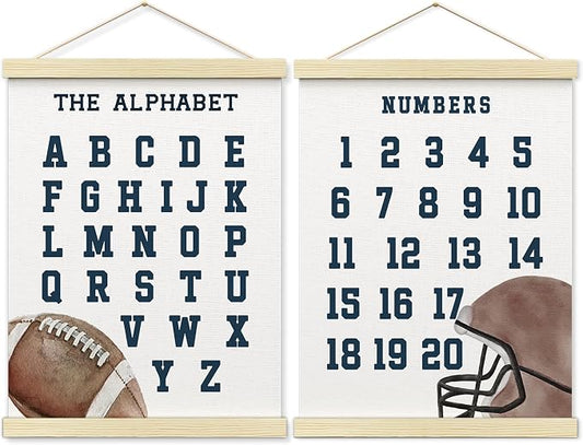 BONETAT Numbers alphabet poster by BONETAT