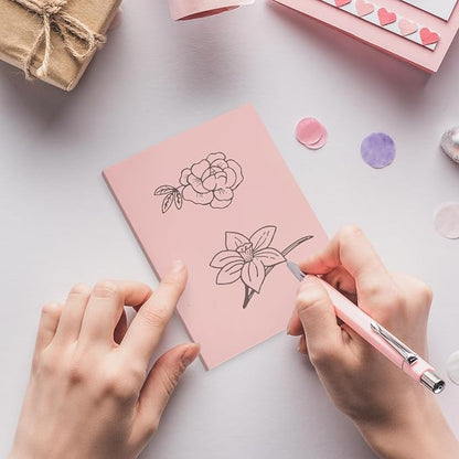 10 Pack 4"x6" Pale Pink Rubber Stamp Carving Blocks Pink Rubber Carving Blocks - Image 6