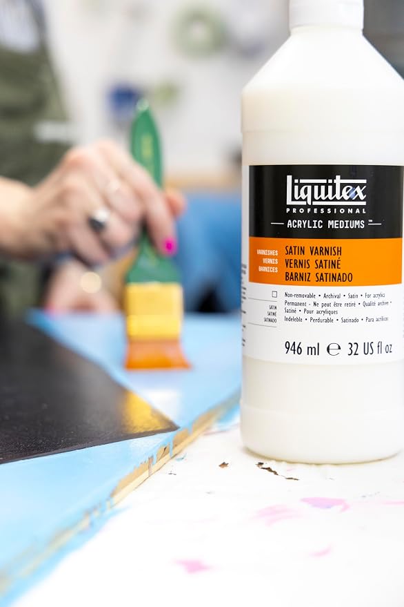 Liquitex Professional Satin Varnish - Image 2