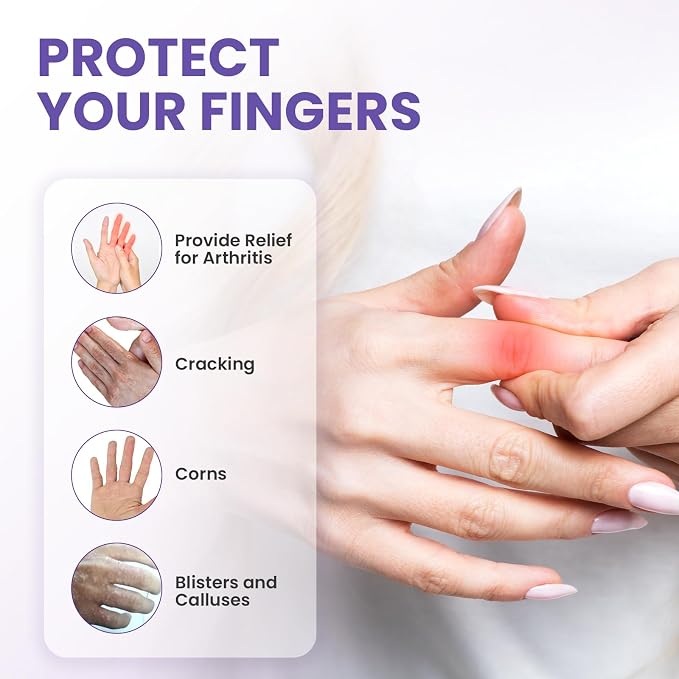 20 PCS Gel Finger Sleeve Protectors - Image 2