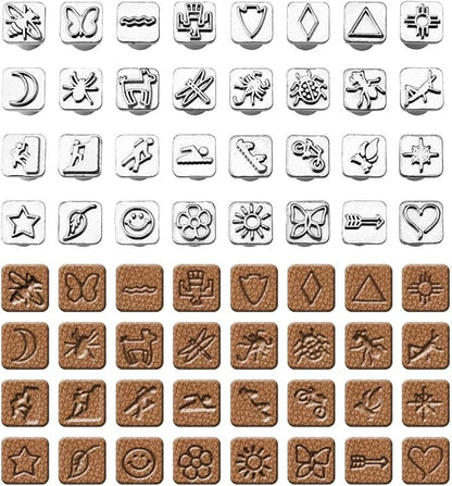33 PCS Leather Stamping Tool Set, Quality Craft Tool Stamp Set - Image 5