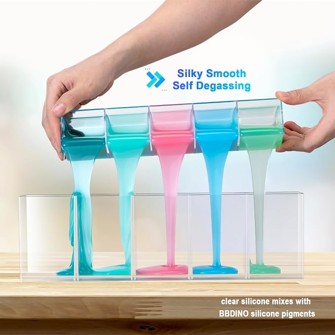 BBDINO Silicone Mold Making Kit, Liquid Silicone - Image 3