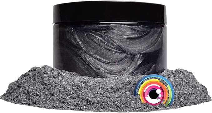 Eye Candy Pigments Premium Grey Mica Powder - Image 4