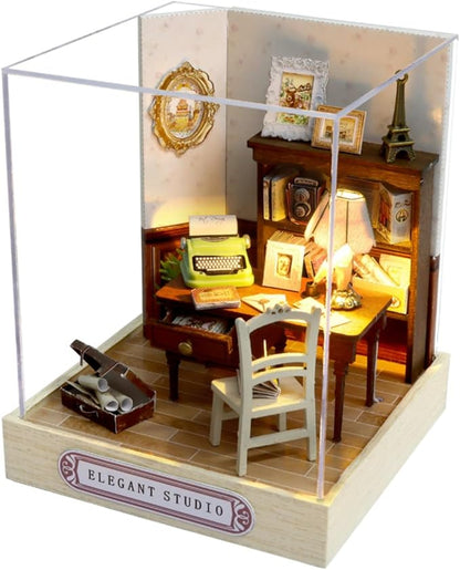 DIY Miniature House Kit, Mini House Building Kit by Unknown
