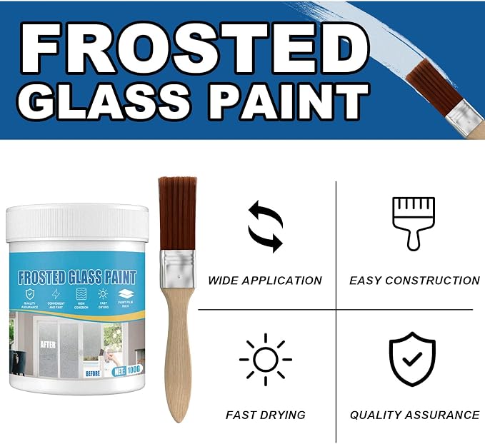 Door and Window Shading Frosted Glass Paint, Frosted Glass Spray Paint - Image 7