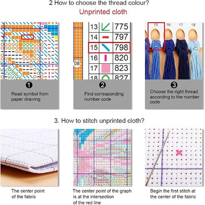 Foxdiviy Stamped Cross Stitch Kits - Image 4