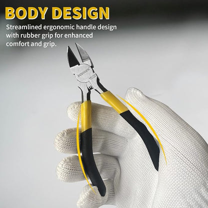 BOOSDEN 5 inch Flush Cutter, Dikes Wire Cutter - Image 6