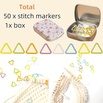 Round Shape Knitting Stitch Markers - Image 8